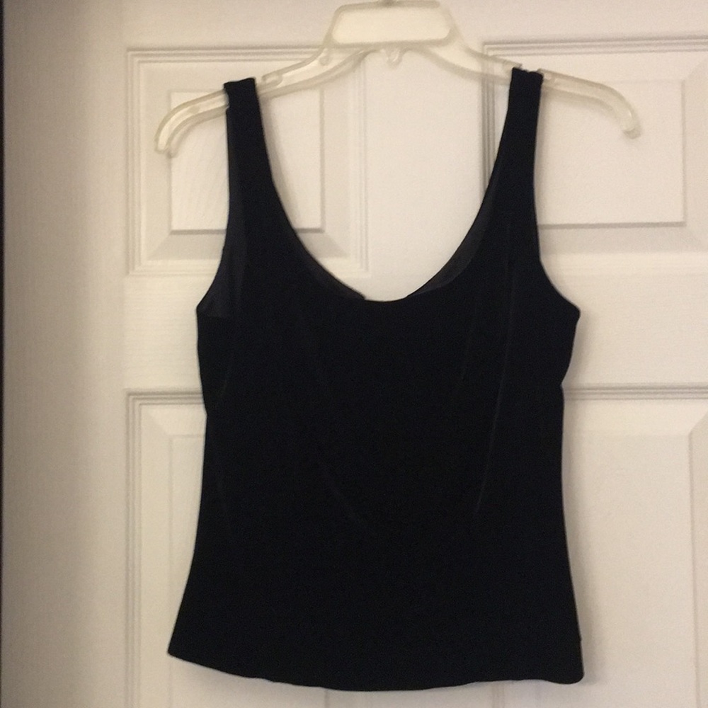 Alex Evenings black velvety tank top